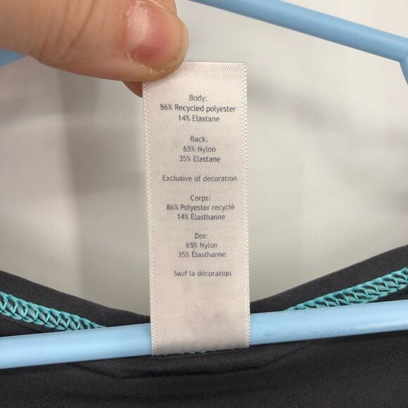 Ivivva Lululemon Shirt Girls 10 Gray Short Sleeve Curve Hem Mesh - Picture 4 of 13